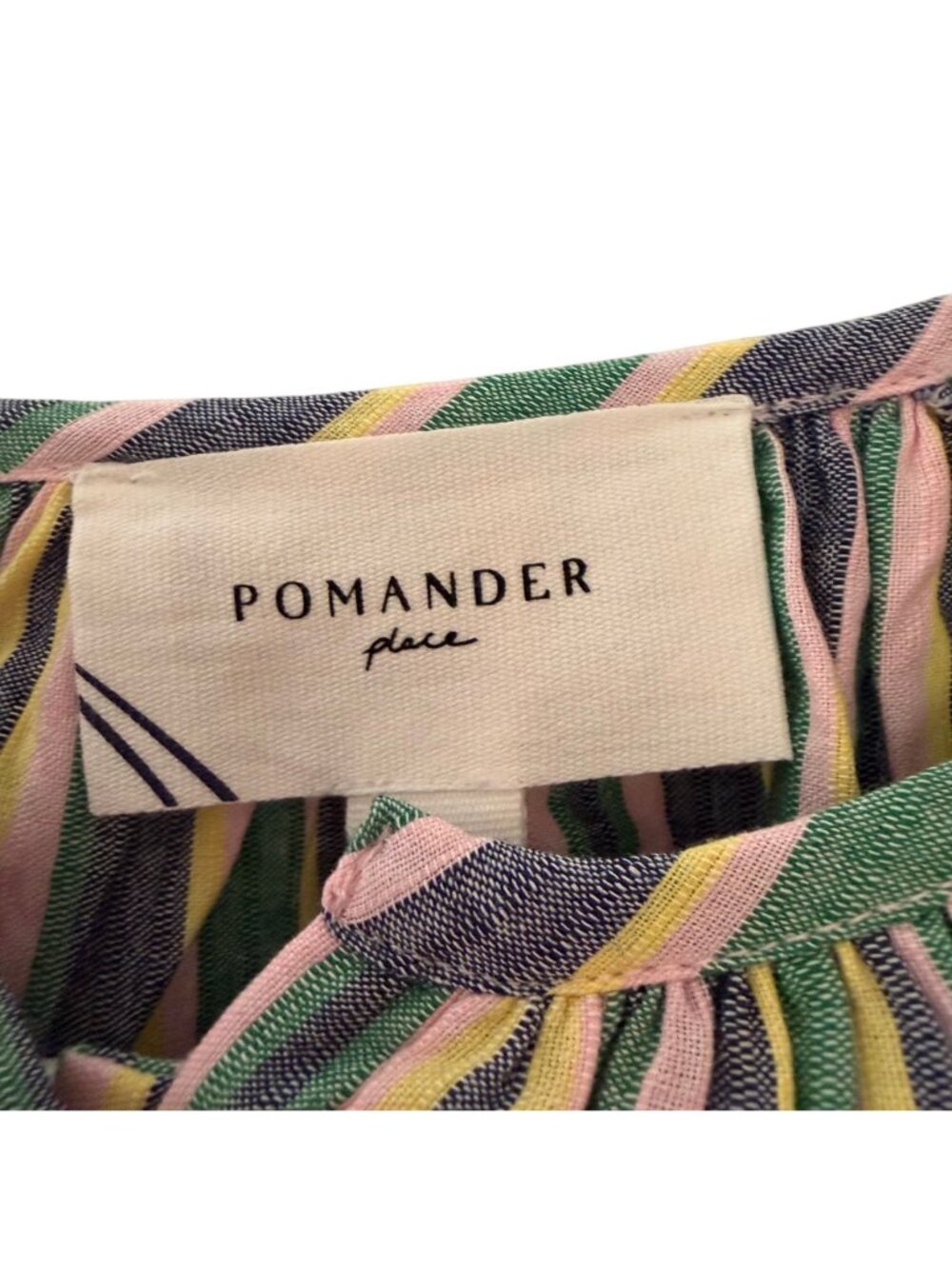 Tuckernuck Pomander Place Multi-Stripe Heidi Dress Women's Size Small NWT! - Picture 3 of 7